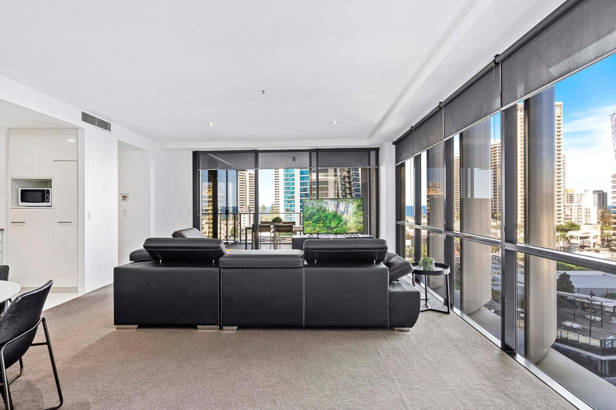 Ocean View Apartments With Balcony - Circle On Cavill - Central Location! - Self Contained & Privately Managed โกลด์โคสต์ ภายนอก รูปภาพ