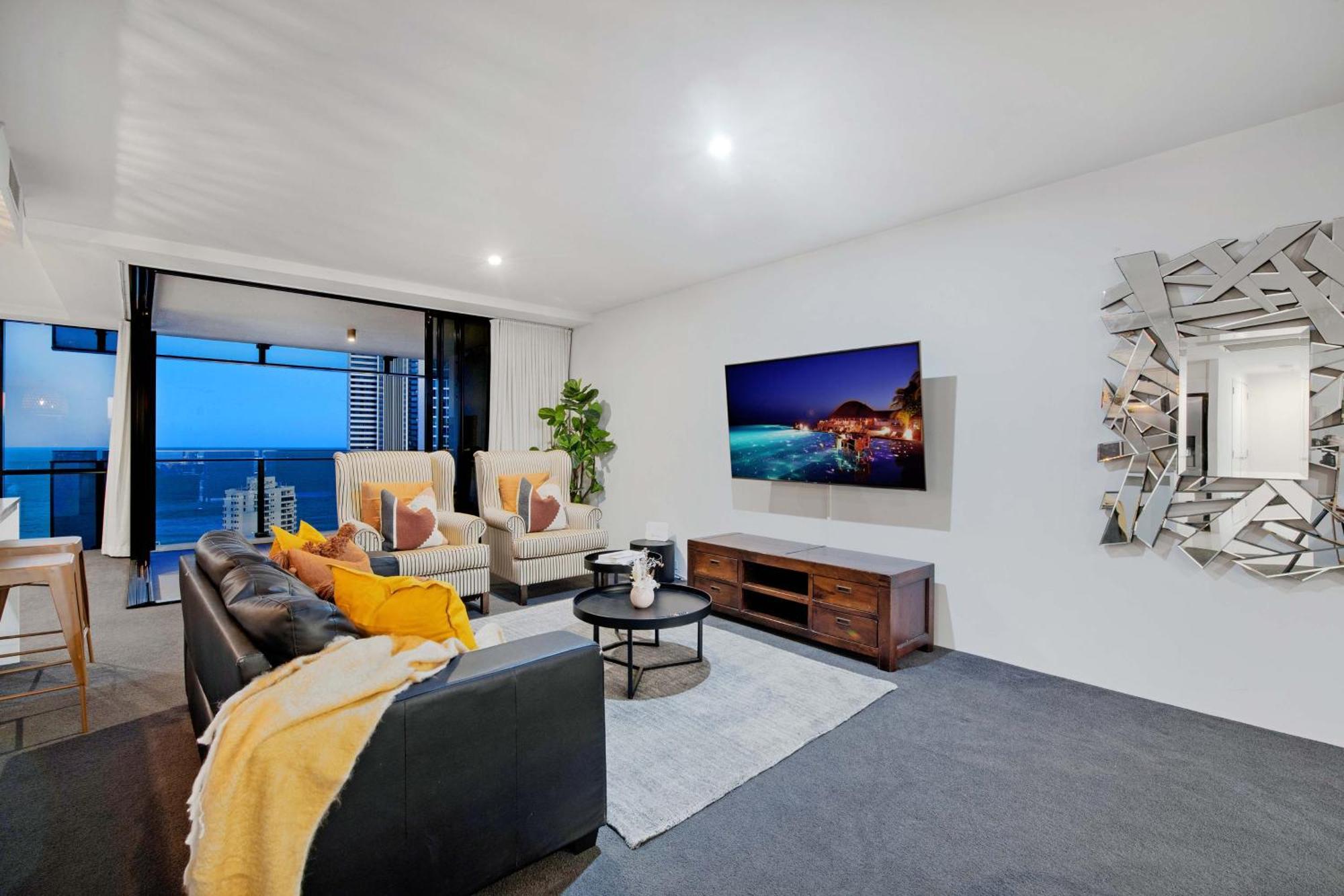 Ocean View Apartments With Balcony - Circle On Cavill - Central Location! - Self Contained & Privately Managed โกลด์โคสต์ ภายนอก รูปภาพ