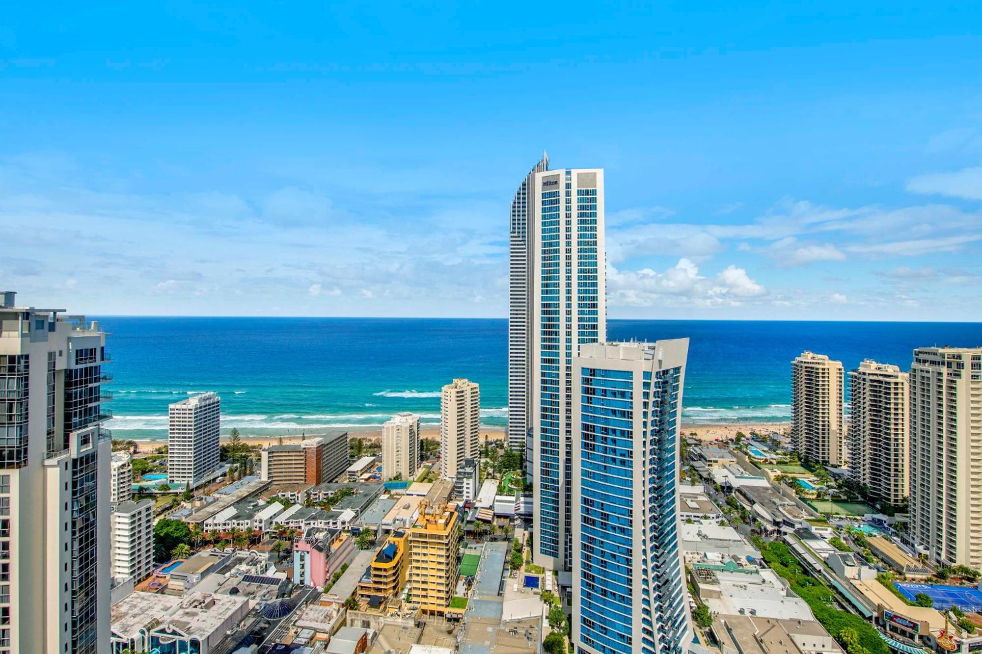 Ocean View Apartments With Balcony - Circle On Cavill - Central Location! - Self Contained & Privately Managed โกลด์โคสต์ ภายนอก รูปภาพ